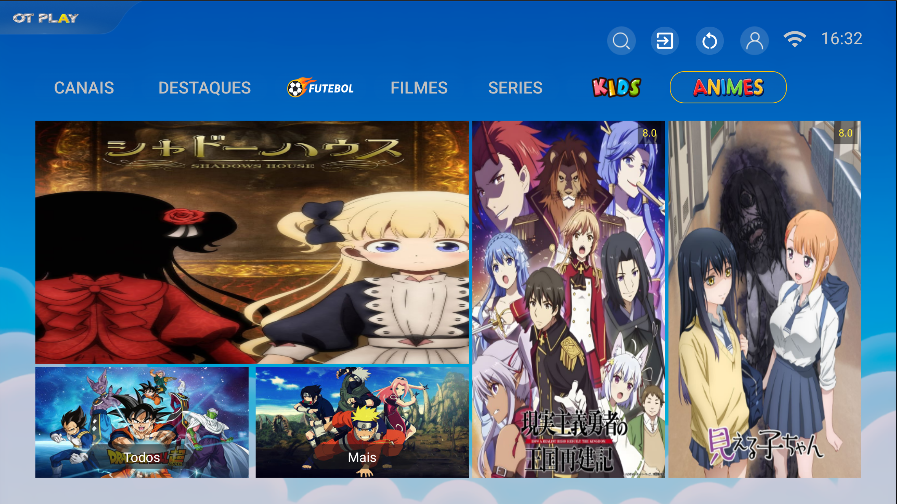 Aplicativo Otplay Unitv